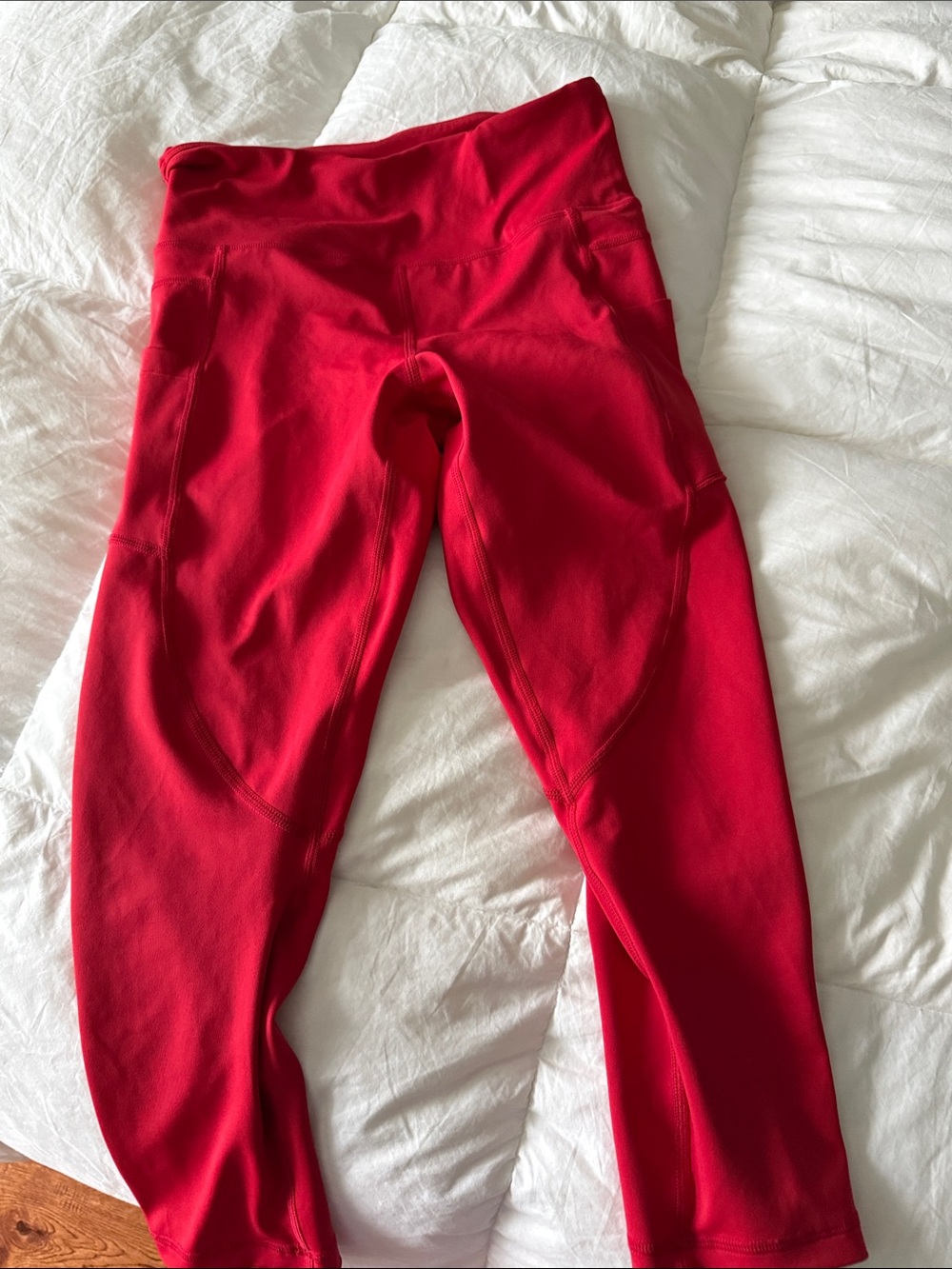 Zyia Red Active Leggings